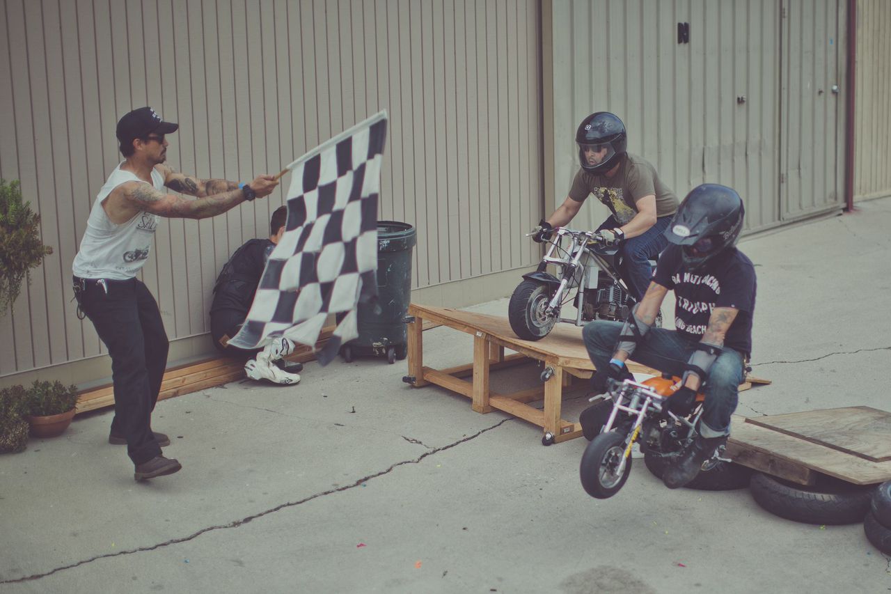 finish line