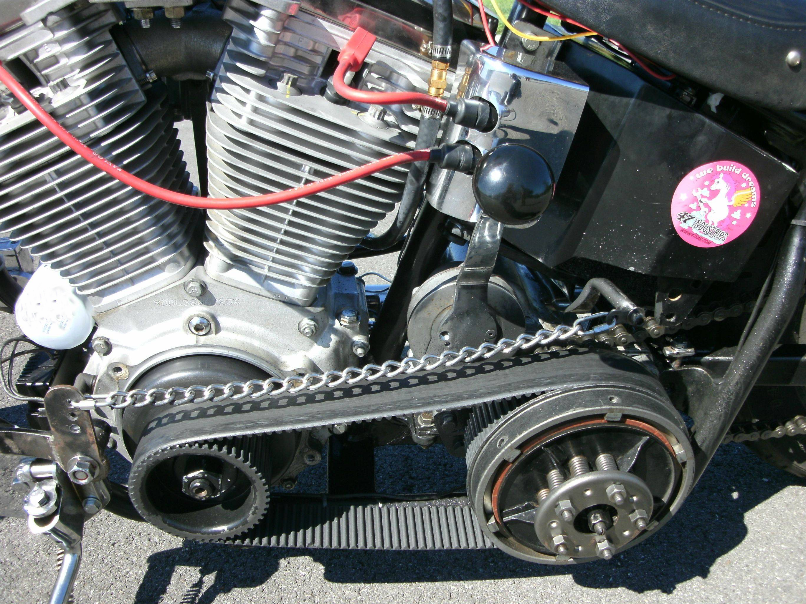 belt primary drive