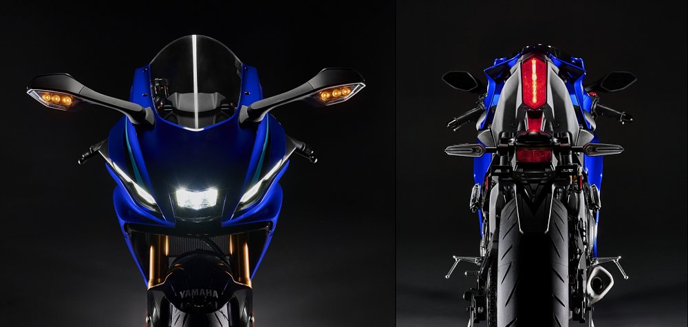 studio images of the front and rear of the R7