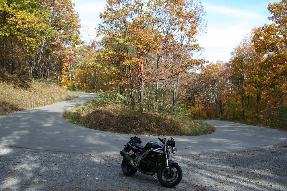 Spruce Knob road
