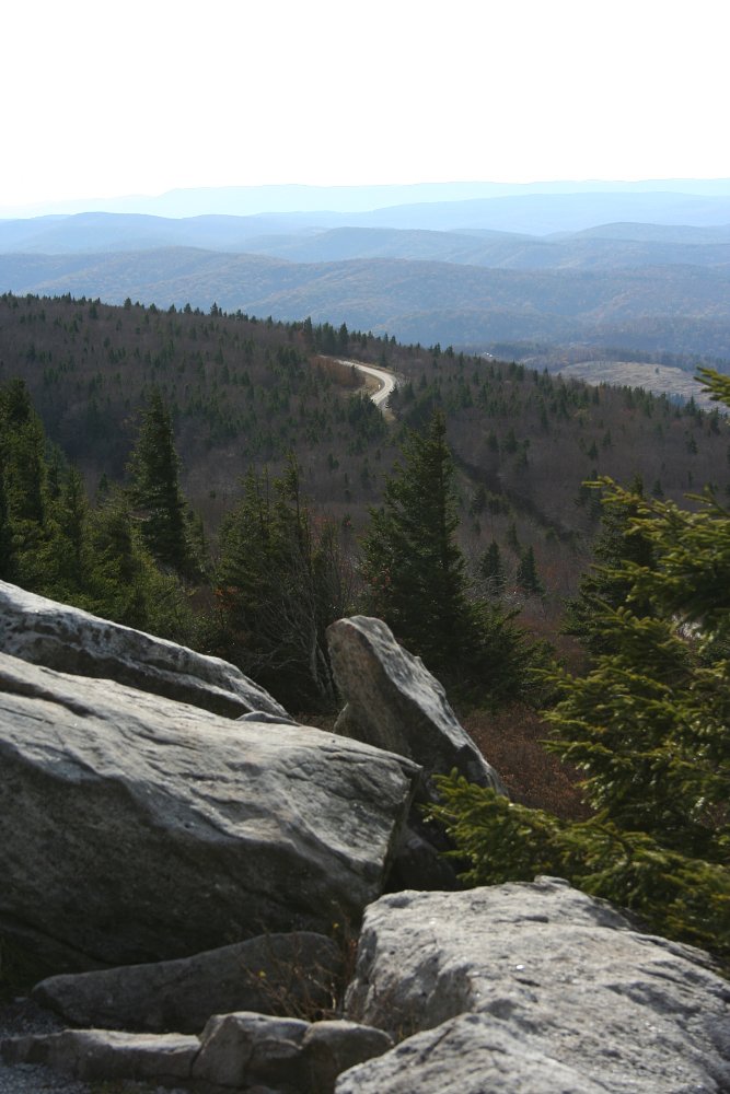 view from Spruce Knob
