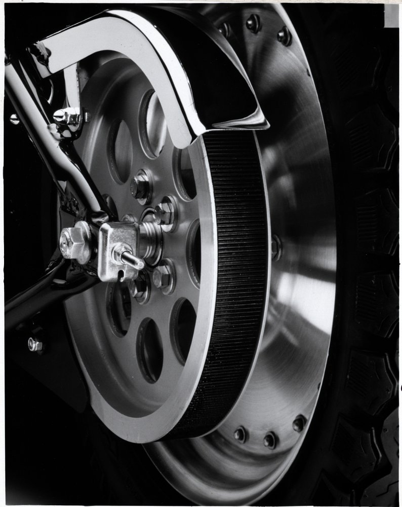 Harley-Davidson belt drive