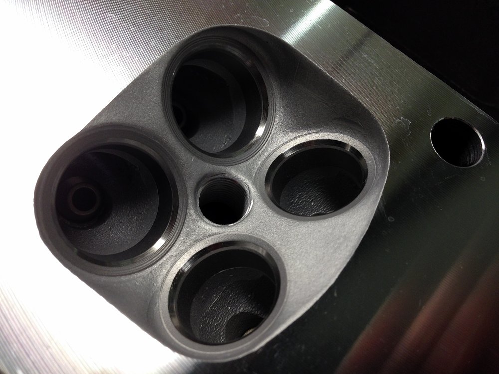 four-valve head
