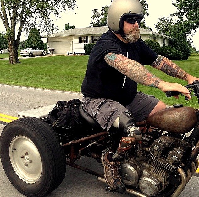 Mike on the trike