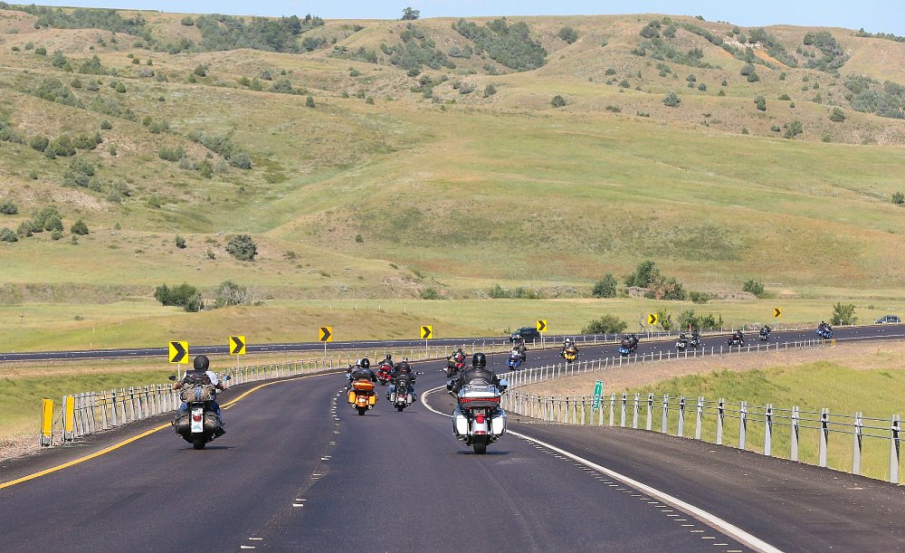 riding to Sturgis