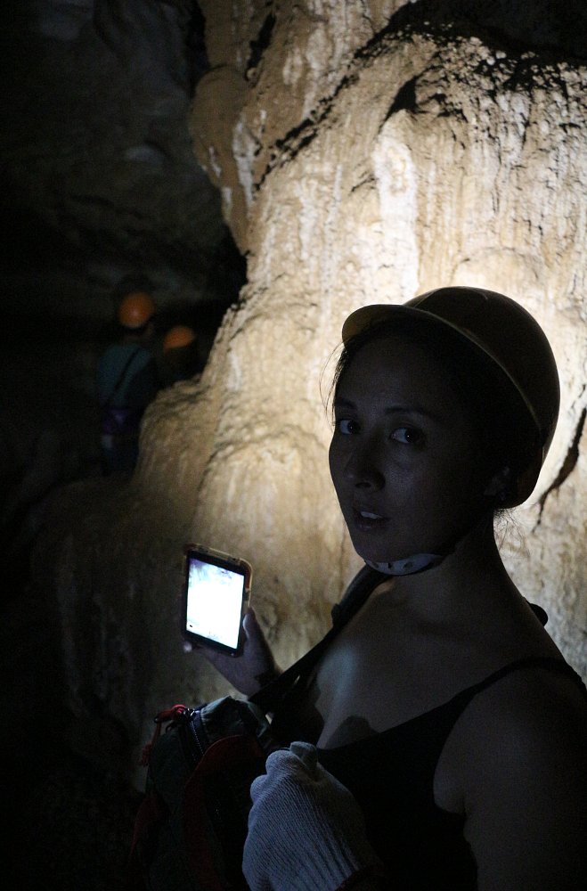 Kyra in the caverns