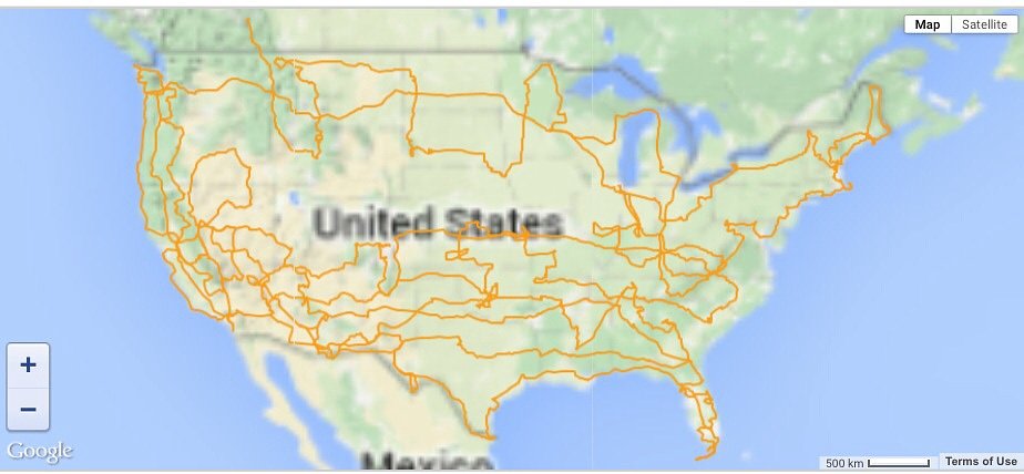 route map