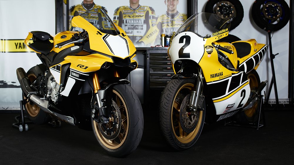 Yamaha R1 and YZR500