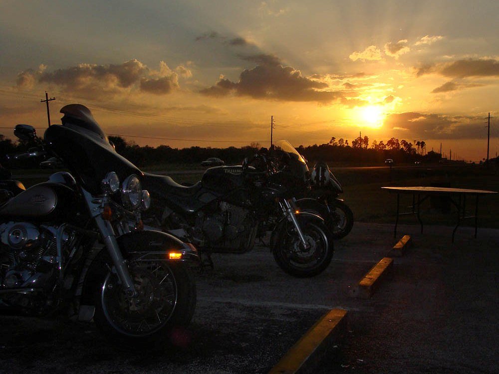 sunset ride