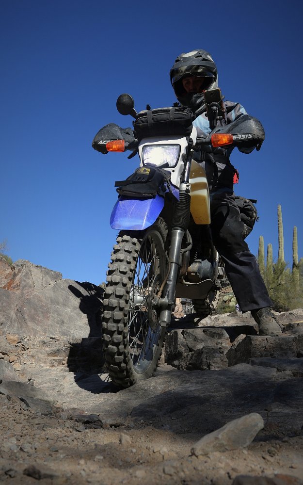 off-road riding