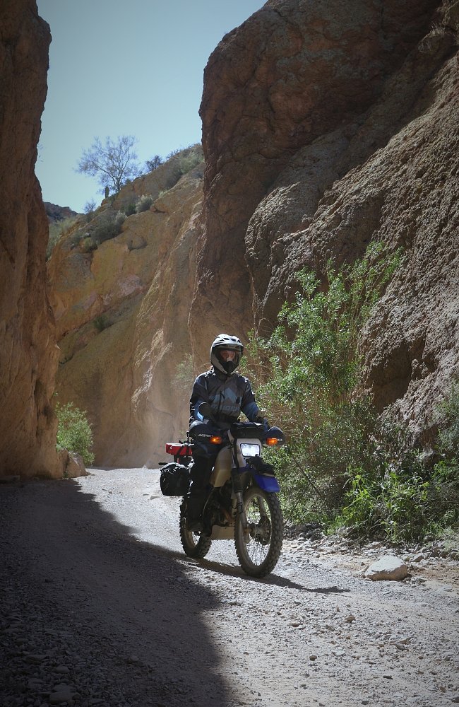 off-road riding