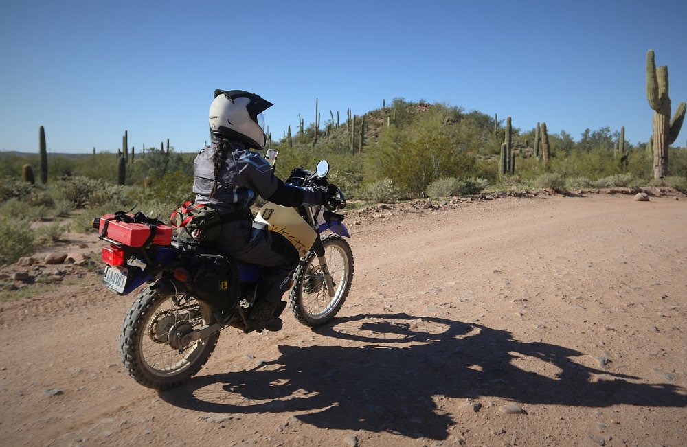 off-road riding