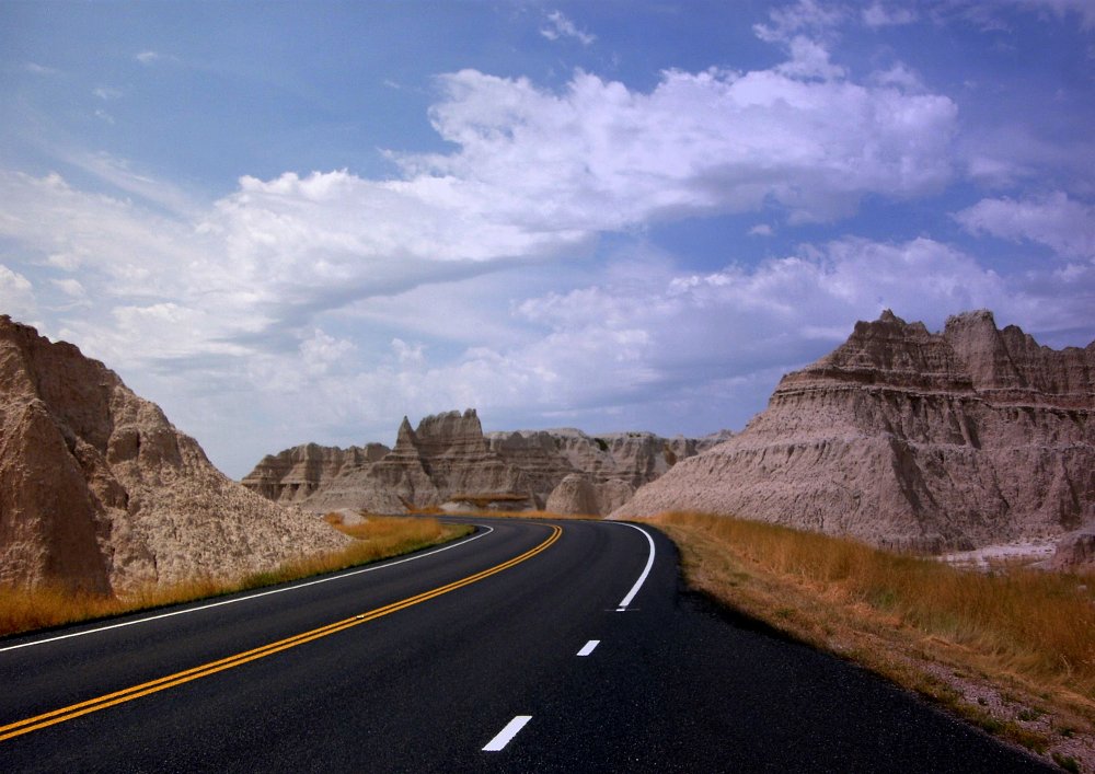 Open road