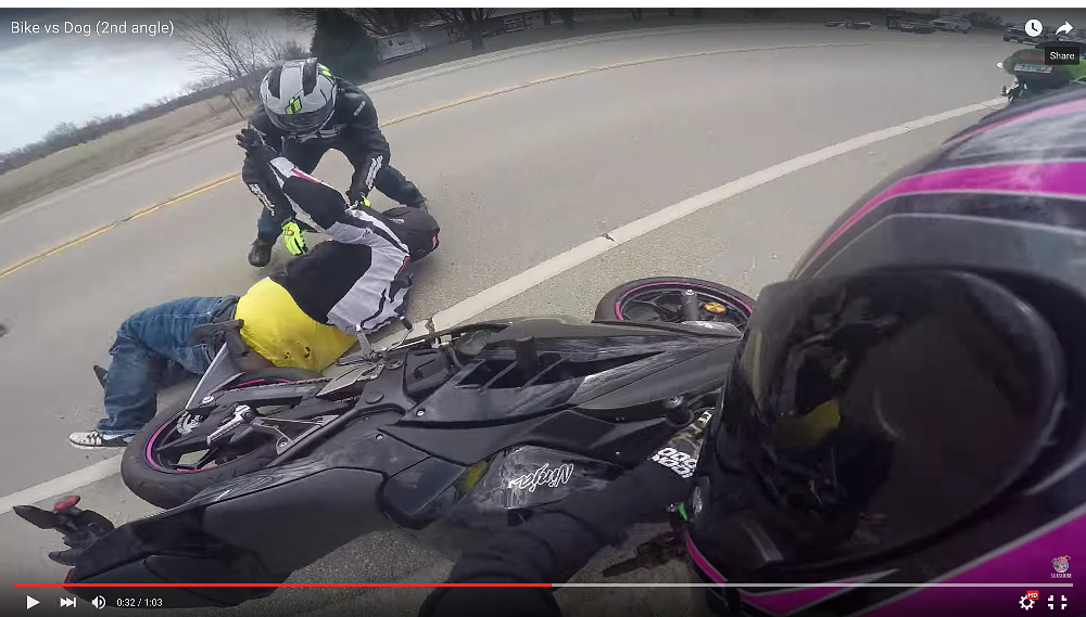crash video