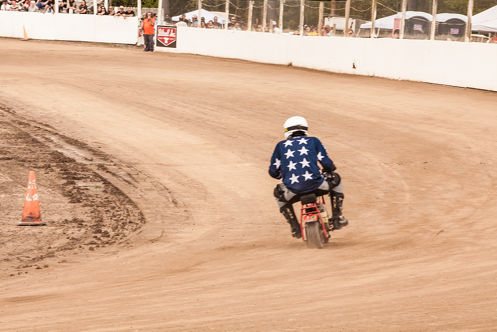 Spurg out in front