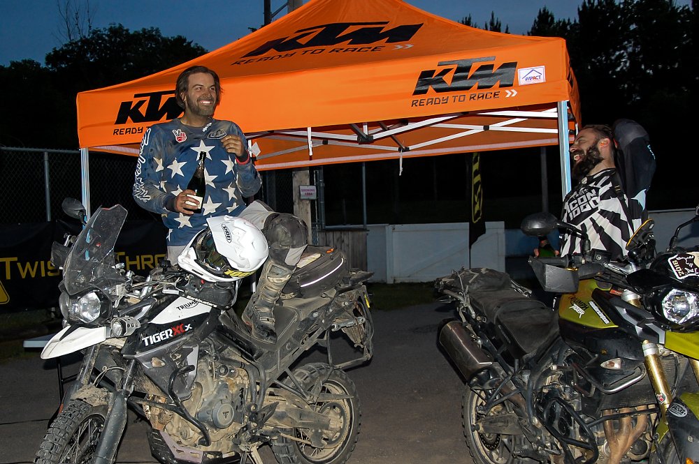 Spurgeon Dunbar, Steve Kamrad, Triumph Tiger 800 