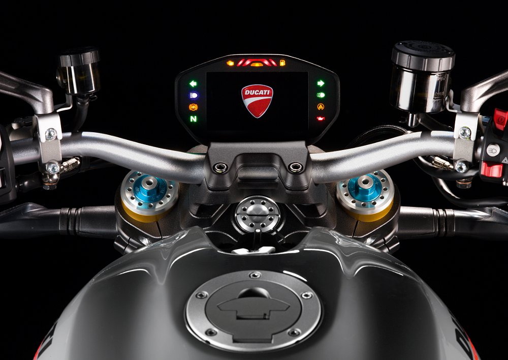 Ducati Monster 1200S TFT panel