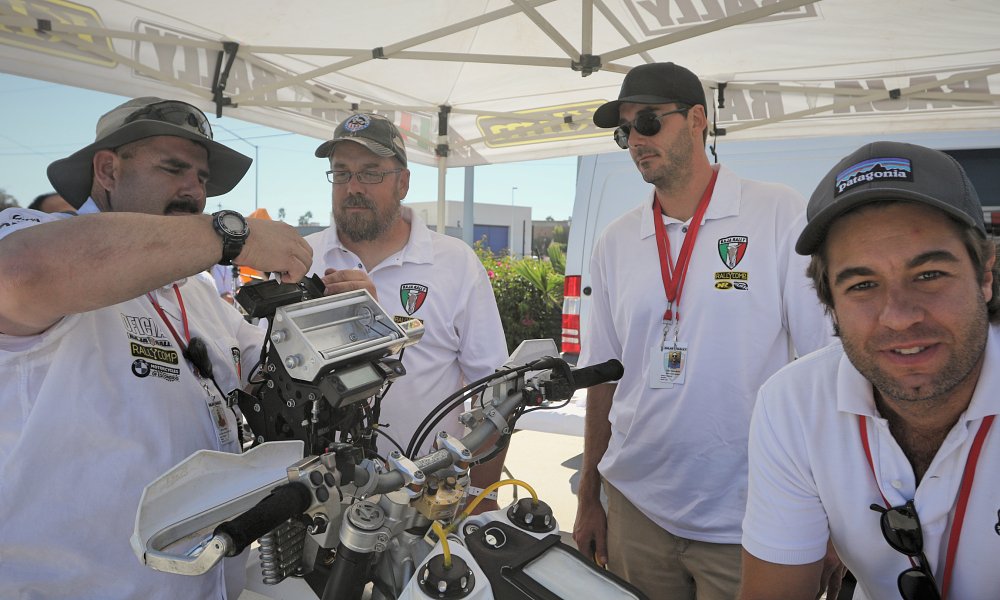 Baja Rally tech inspection