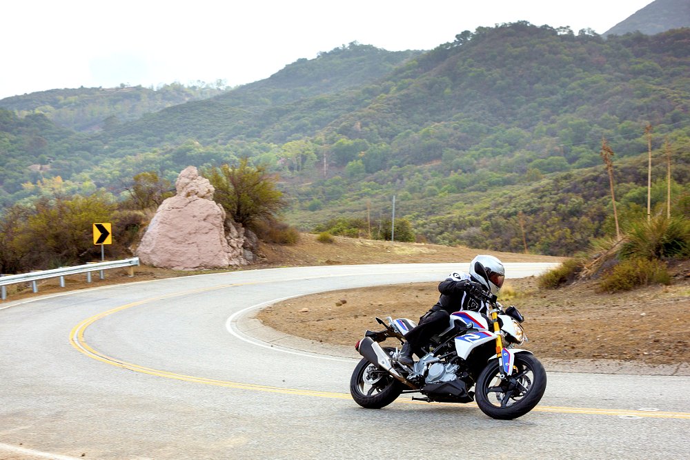 BMW G 310 R in the Santa Monica Mountains