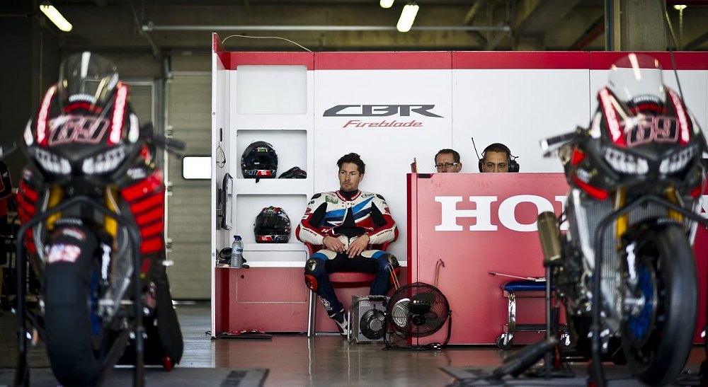 Nicky Hayden and the Honda CBR1000RR