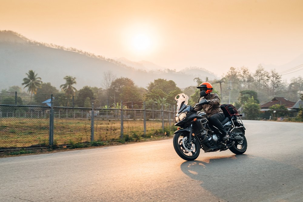 riding in Thailand