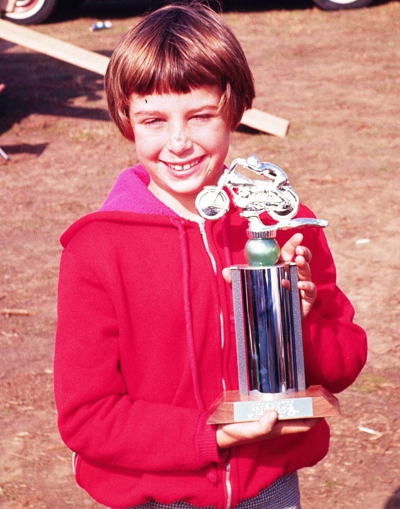 Debbie Evans at age 9
