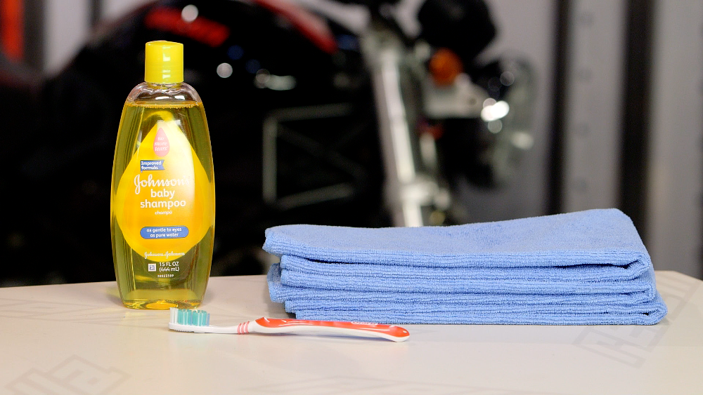 Motorcycle Helmet Cleaning Supplies