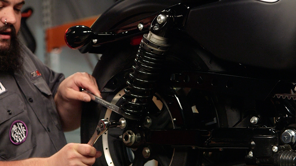 Loosening Rear Shock Bolts