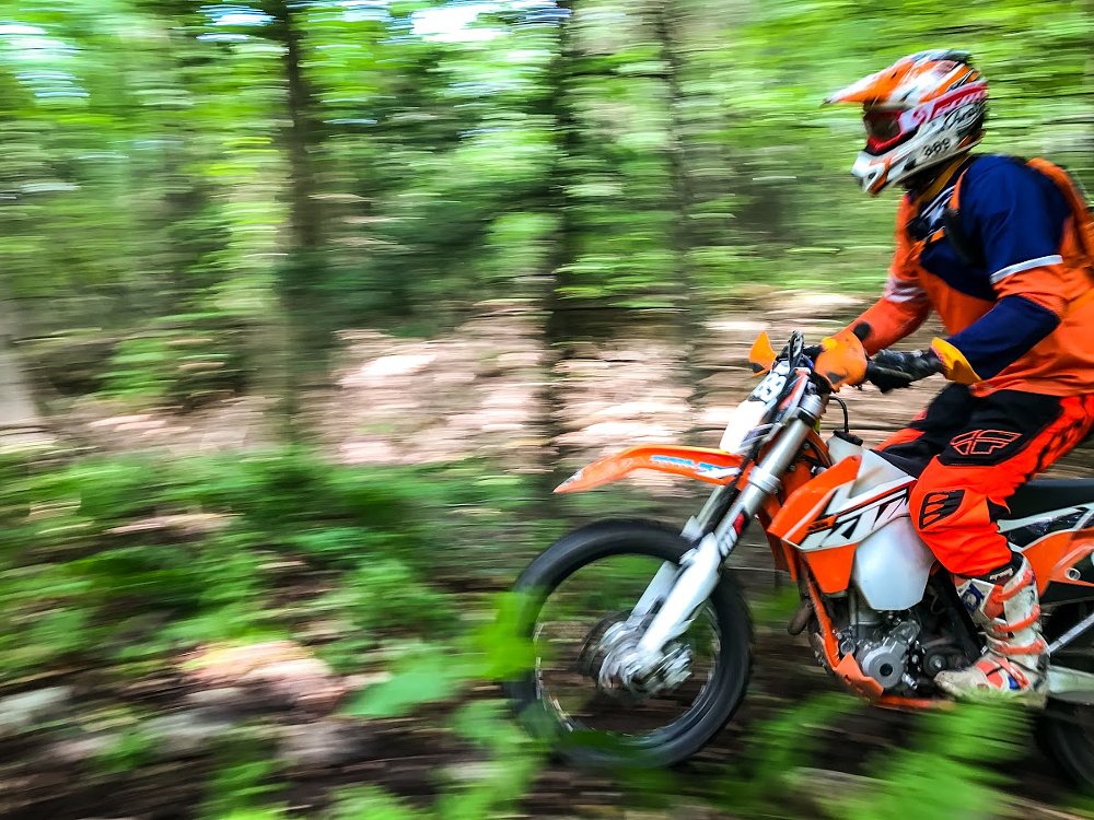 Orange bike