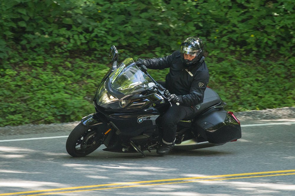 Riding BMW again.