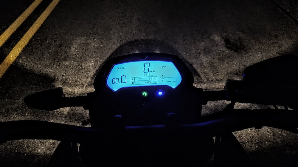 No gas