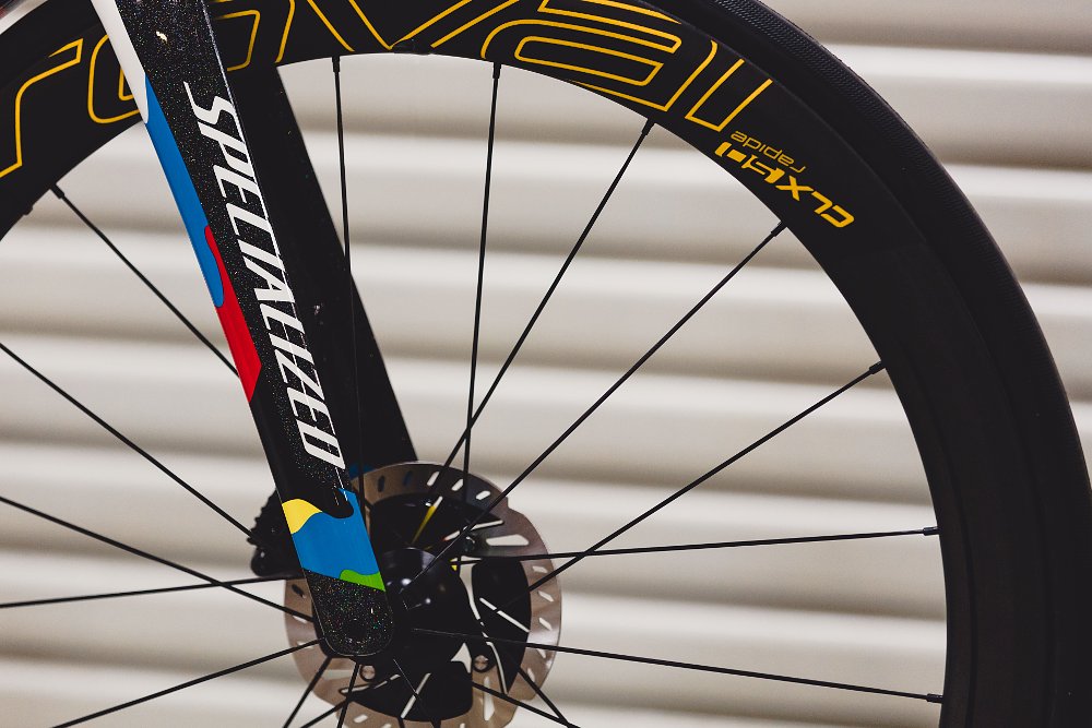Nicky Hayden's custom bicycle