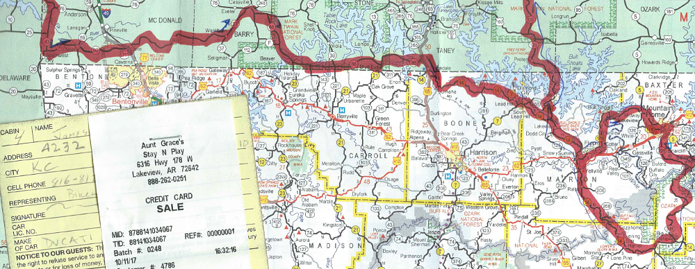 Ozarks map