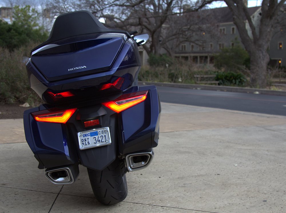 Rear of bike