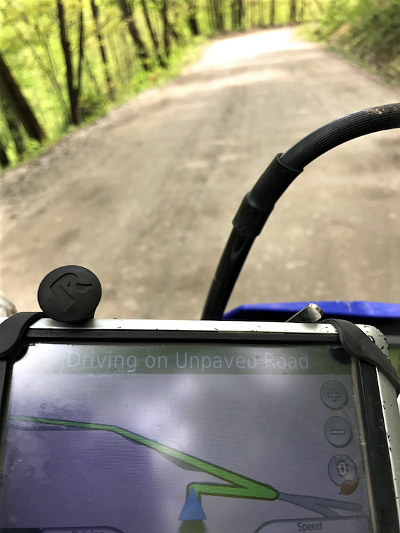 gravel road riding