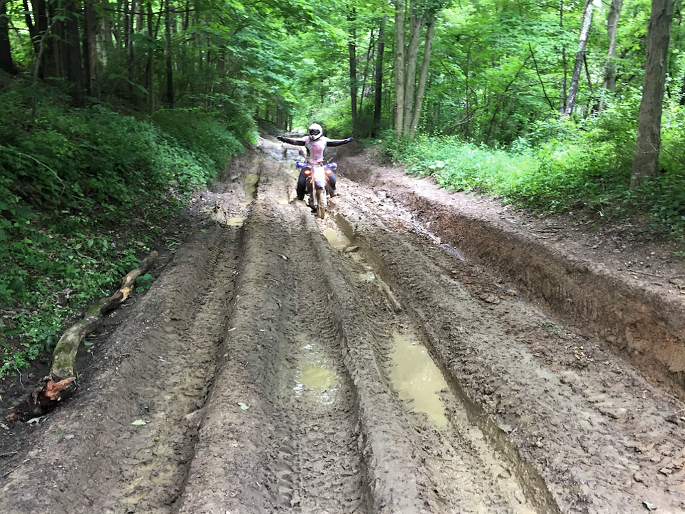 stuck in the mud