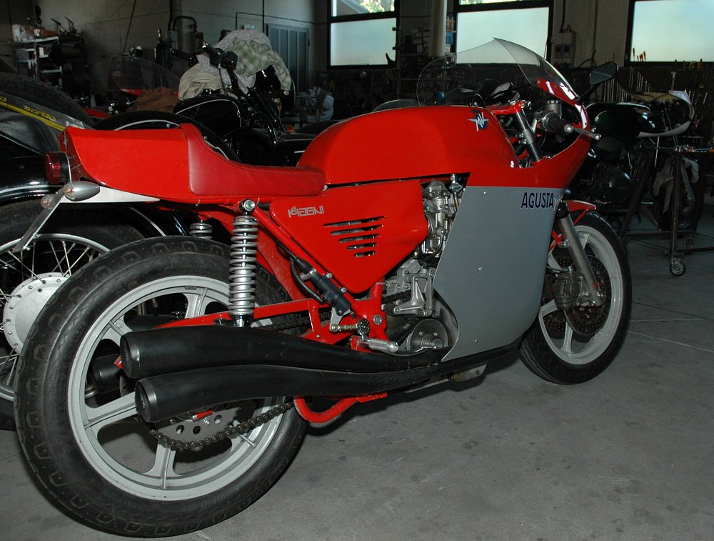Chain drive conversion MV Agusta