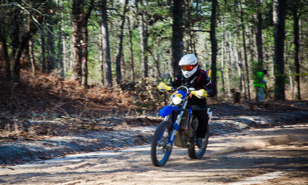 in the race