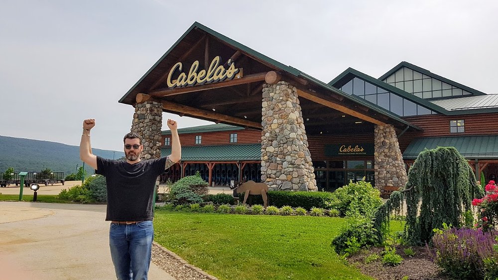 Stevan at Cabela's
