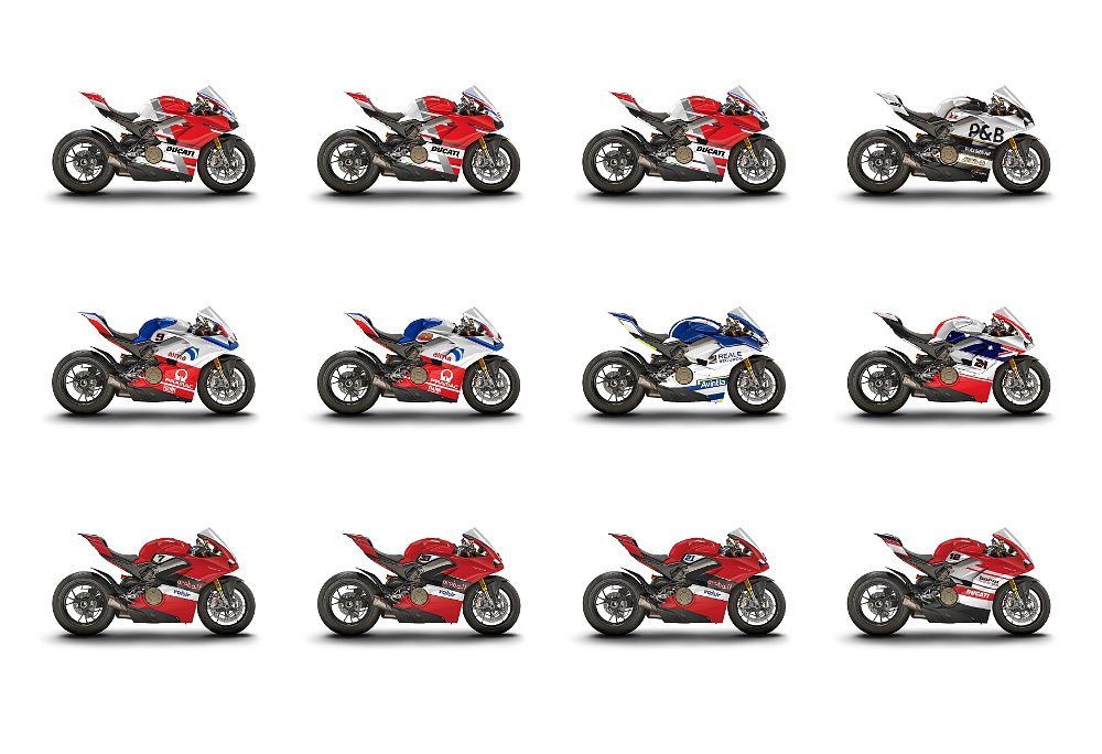 World Ducati Week Race of Champions motorcycles