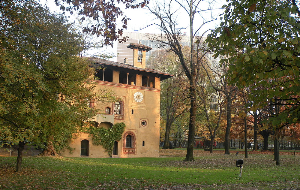 The castle on Pirelli grounds