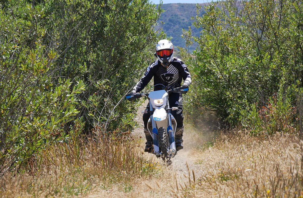 riding the Alta EXR