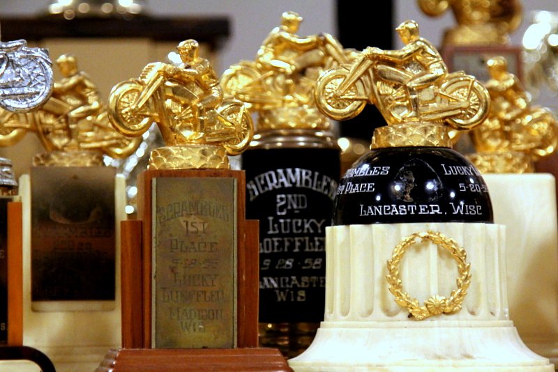 Lucky's trophies