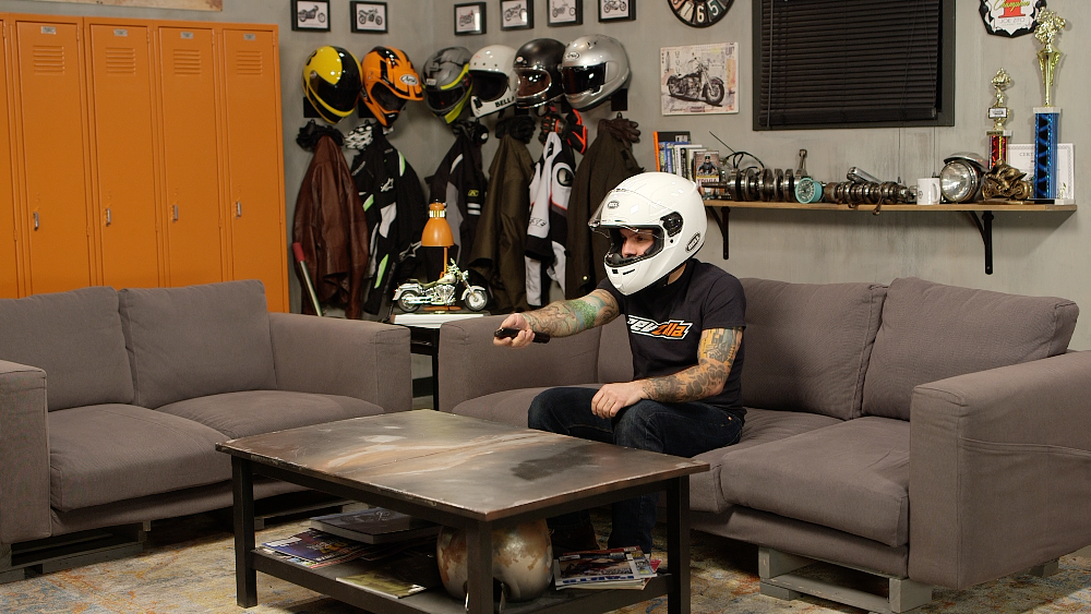 wear the helmet