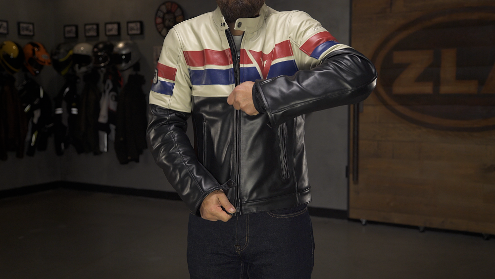 Motorcycle jacket fit