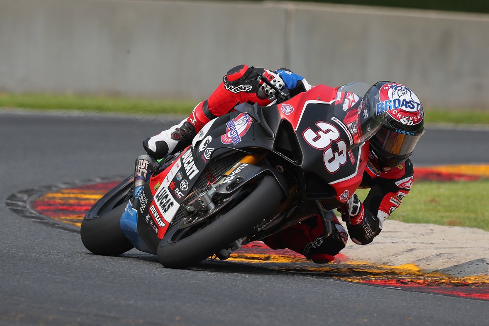 Kyle Wyman at Road America