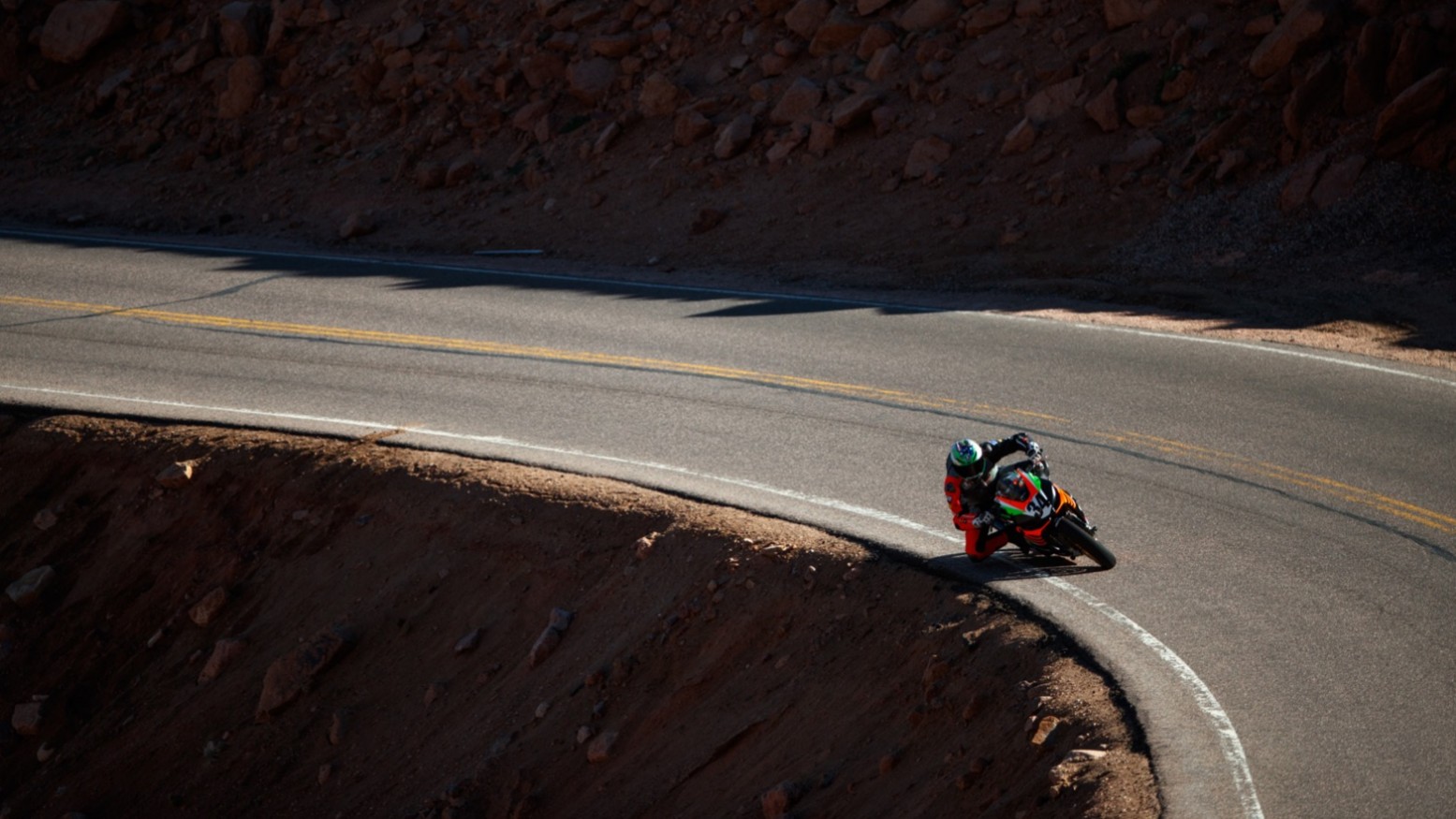 finish line at Pikes Peak International Hill Climb