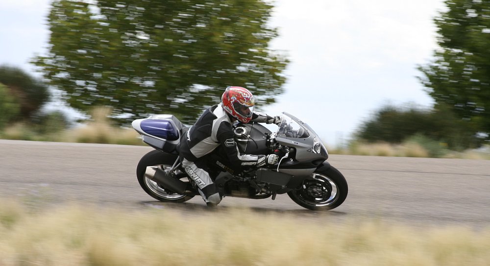 testing the GSX-RADD at Sandia Speedway