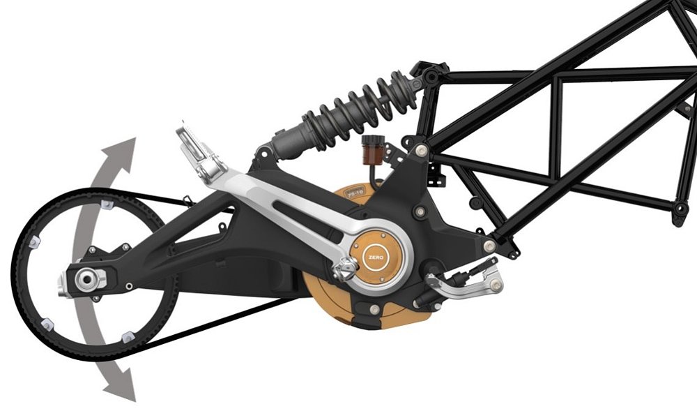 Zero SR/F drivetrain