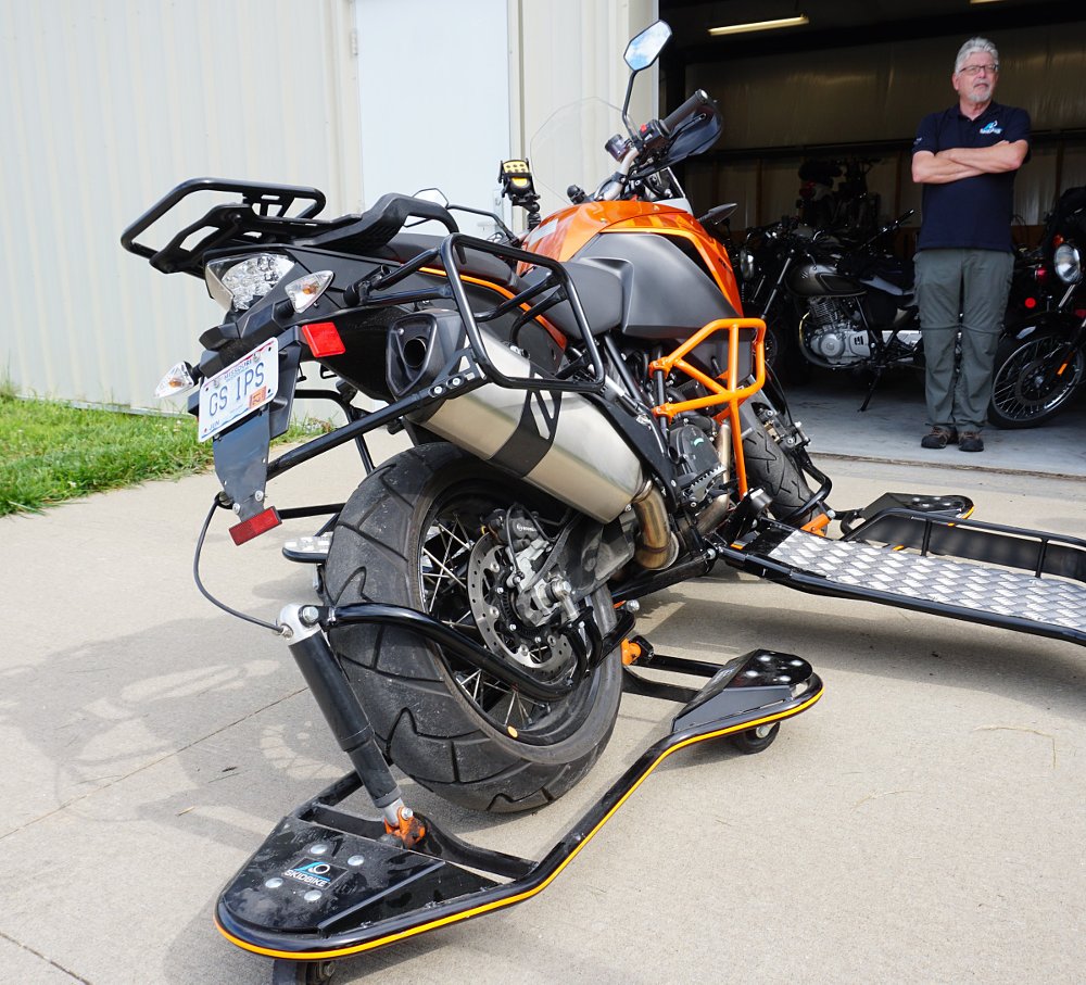 rear of SkidBike